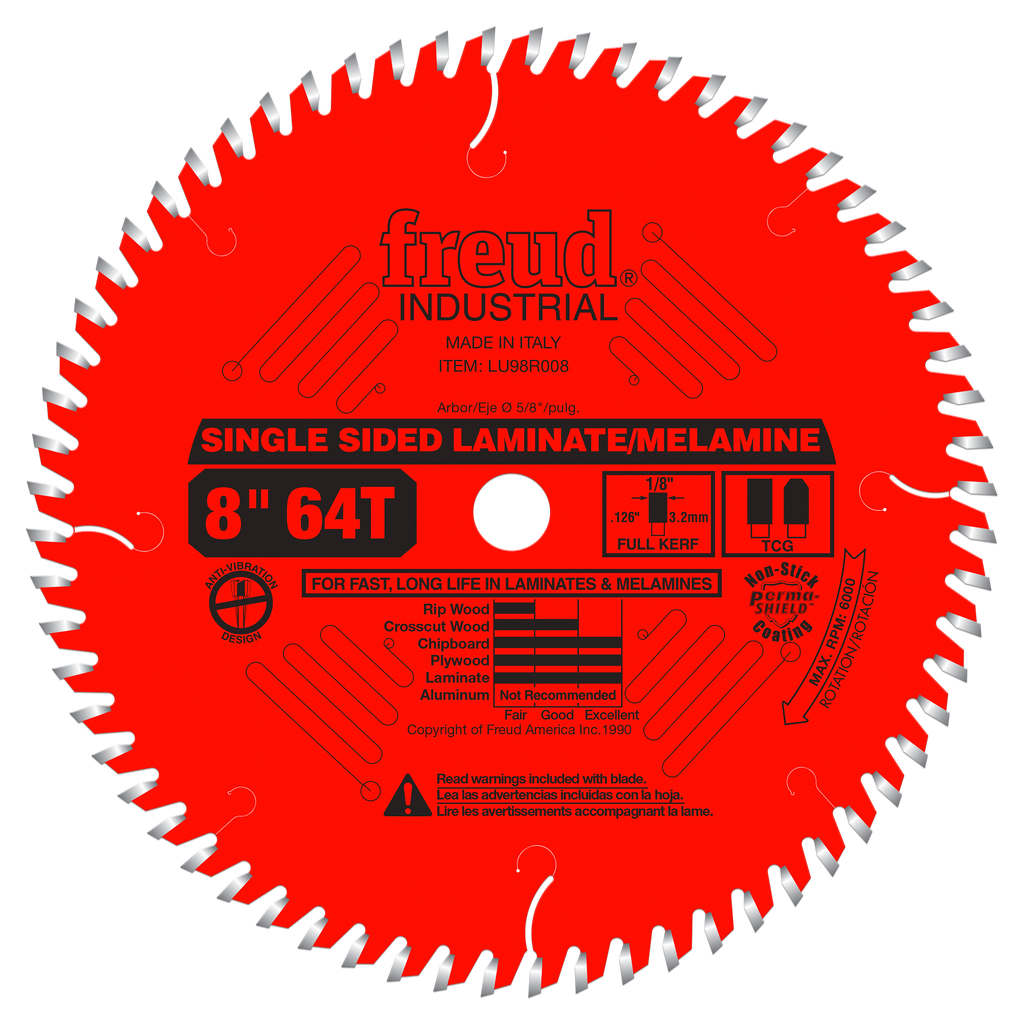 Freud Single Sided Laminate/Melamine Blade