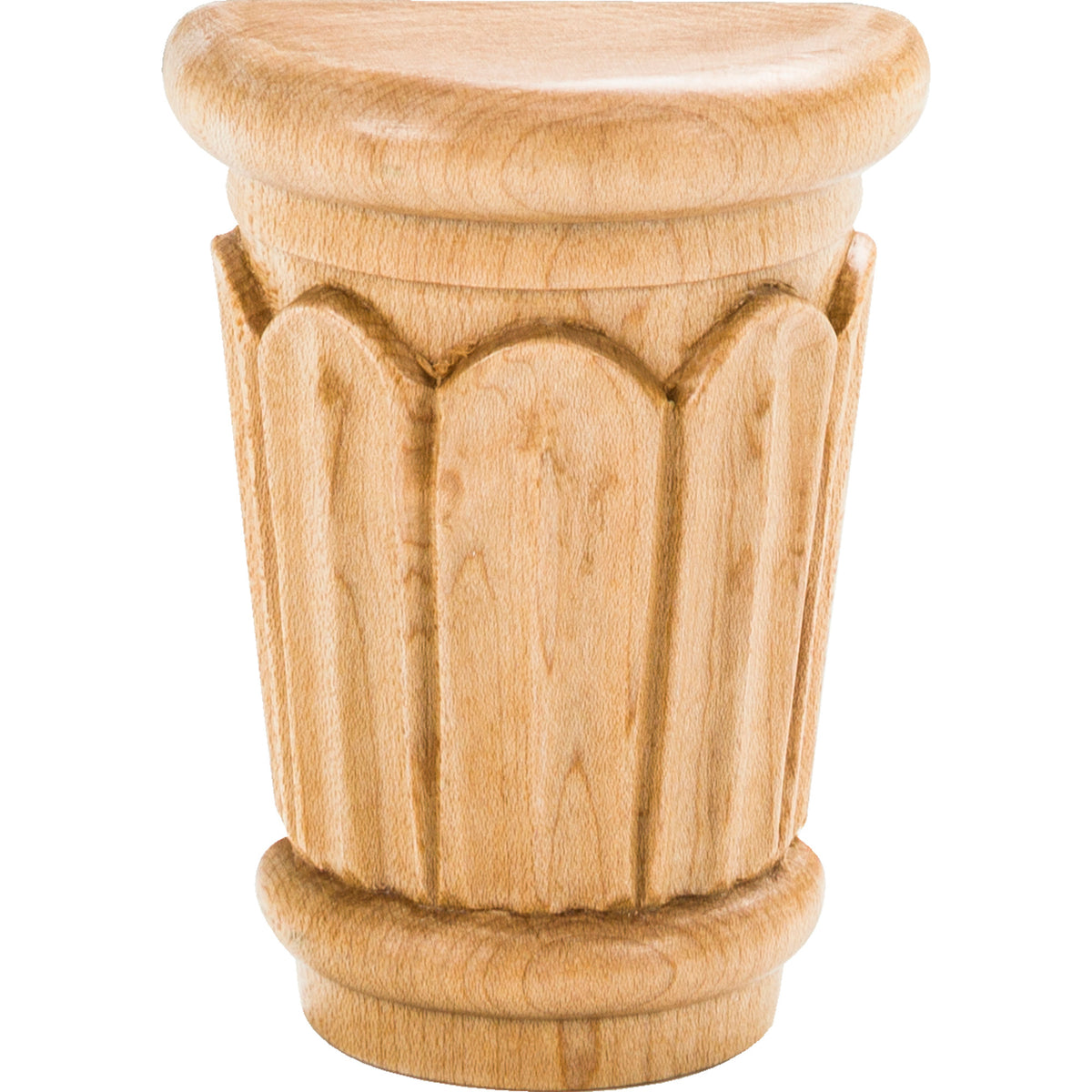 Hardware Resources Reed Capital Maple 3-5/8" Length
