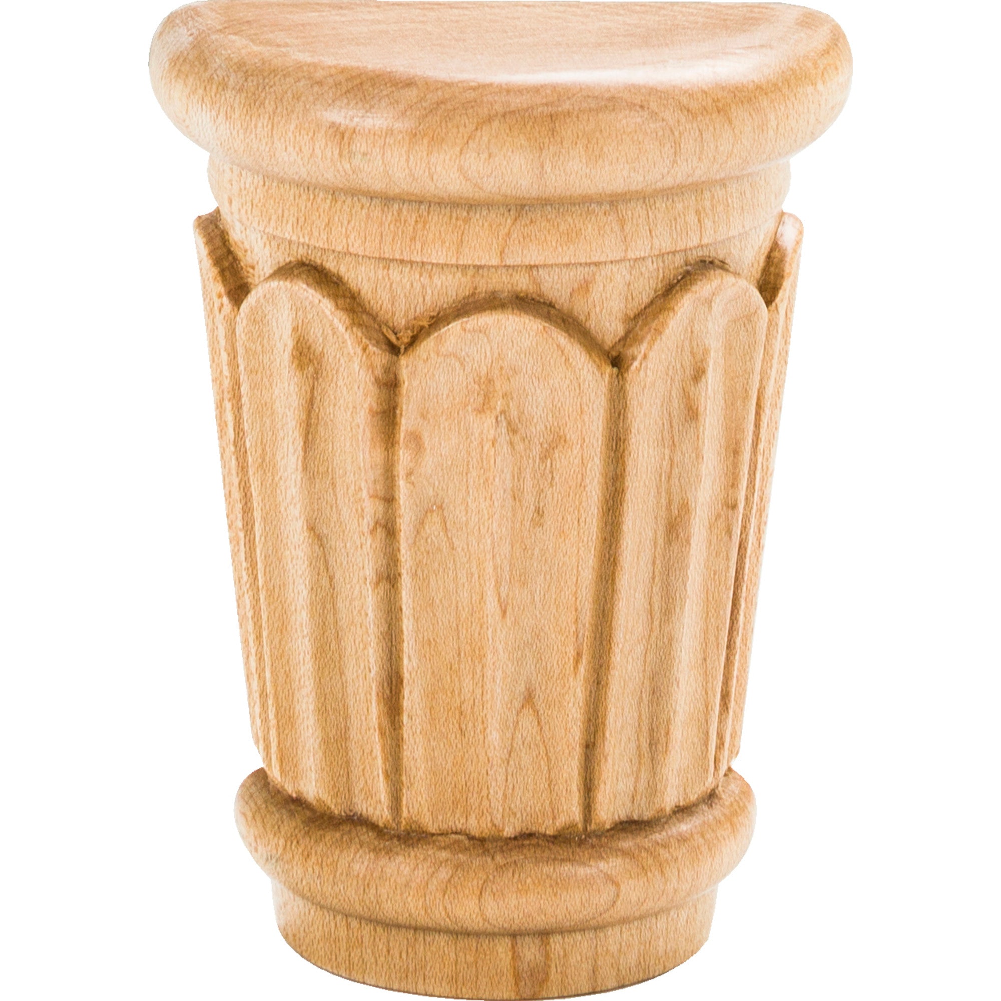 Hardware Resources Reed Capital Maple 3-5/8" Length