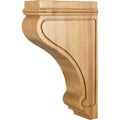 Hardware Resources Transitional Arts & Craft Corbel Rubberwood 16" Length