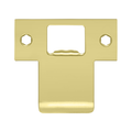 Deltana Extended T-Strike, Polished Brass, 2-3/4'' x 2''