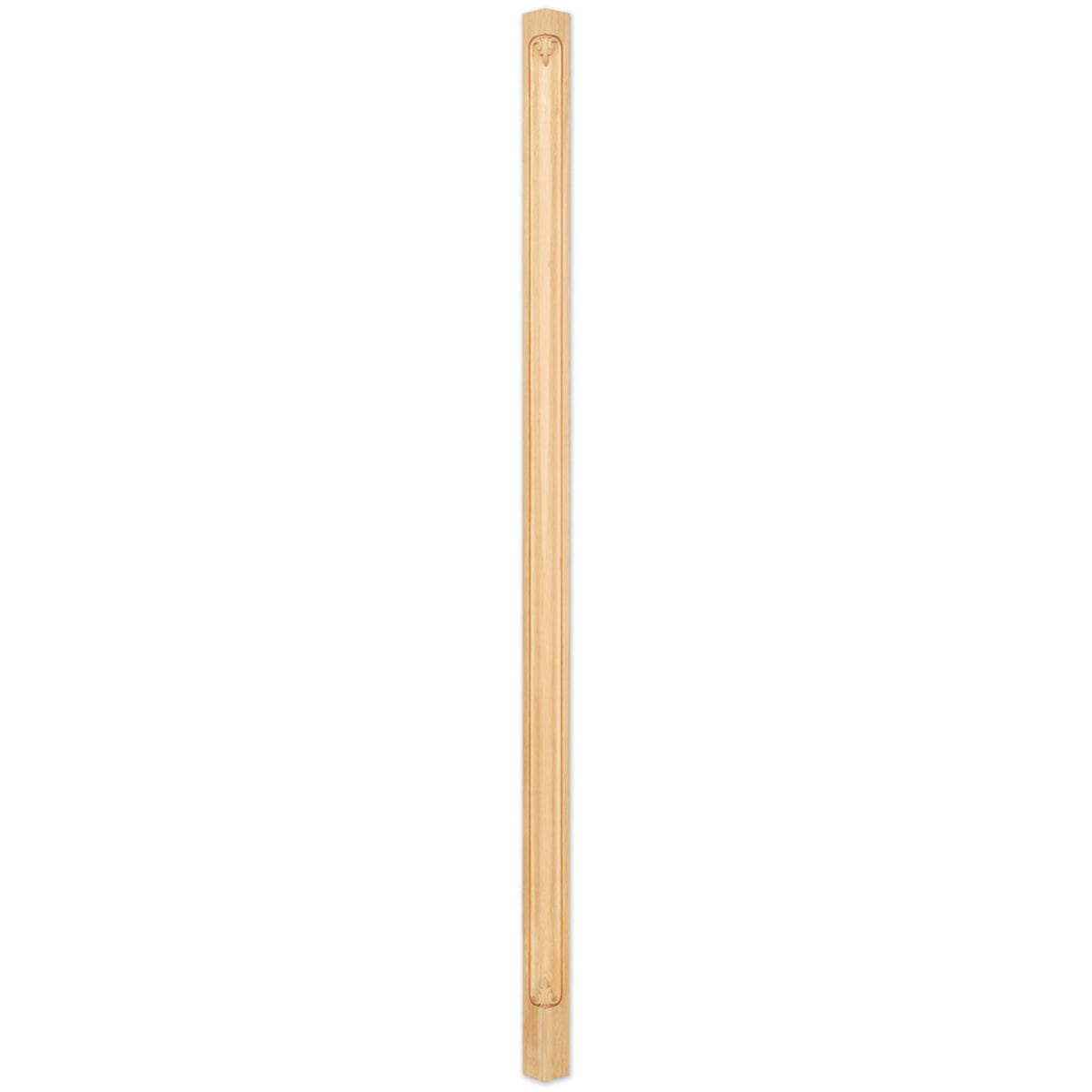 Hardware Resources Acanthus Corner Post Cherry 84" Length