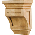 Hardware Resources Sloped Mission Corbel, White Birch, 3" W x 2" D x 4" H