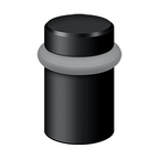 Deltana Round Universal Floor Bumper