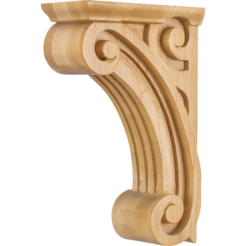3" Open Space Fluted Corbel
