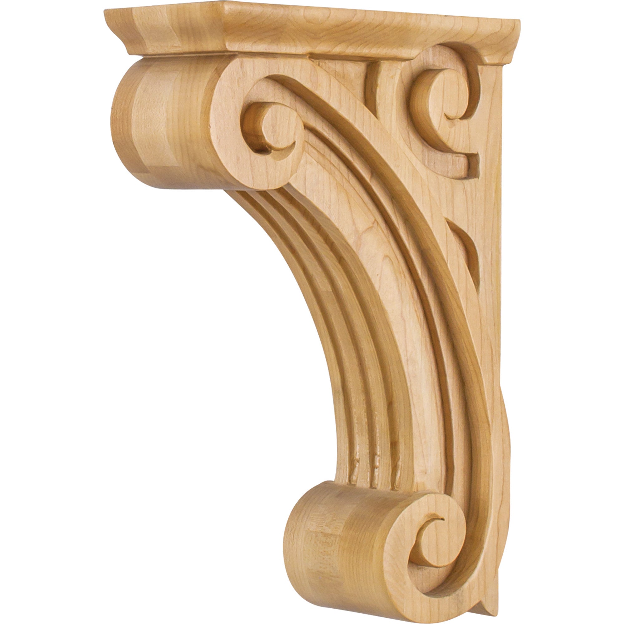 3" Open Space Fluted Corbel