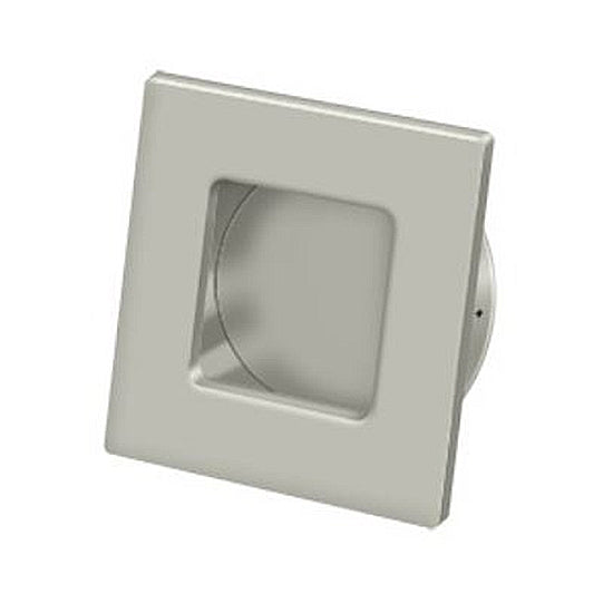 Deltana Flush Pull Square 2-3/4" x 2-3/4" x 7/16" Solid Brass