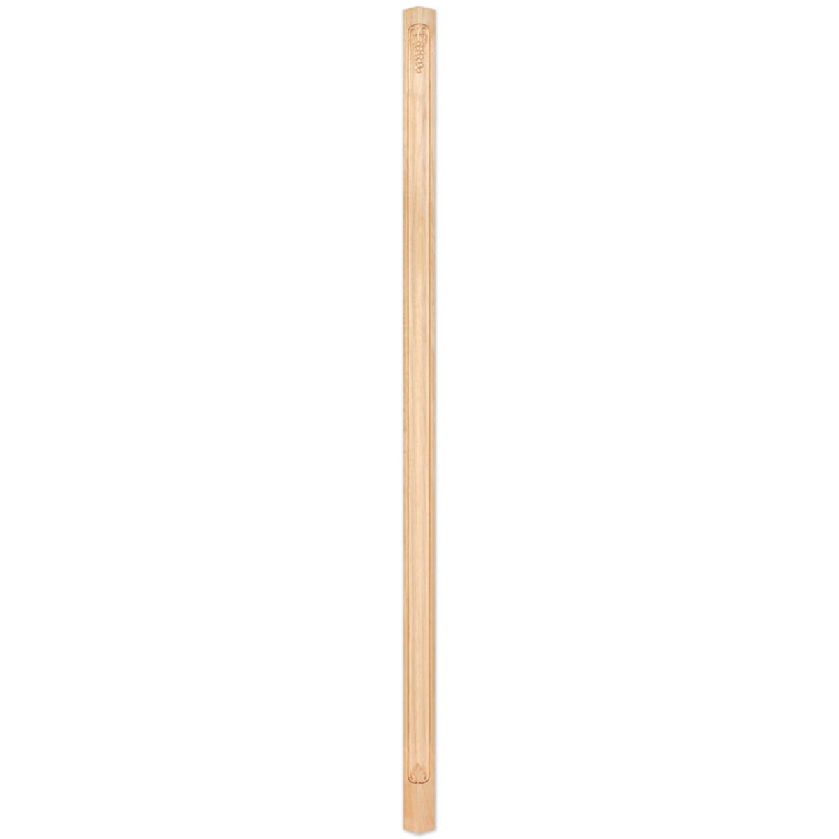Hardware Resources Grape Corner Post Hard Maple 96" Length
