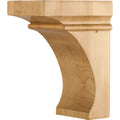 Hardware Resources Bullnose Cove Corbel Hard Maple 8" Length