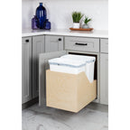 Hardware Resources Bottom Mount Pullout Waste Container System