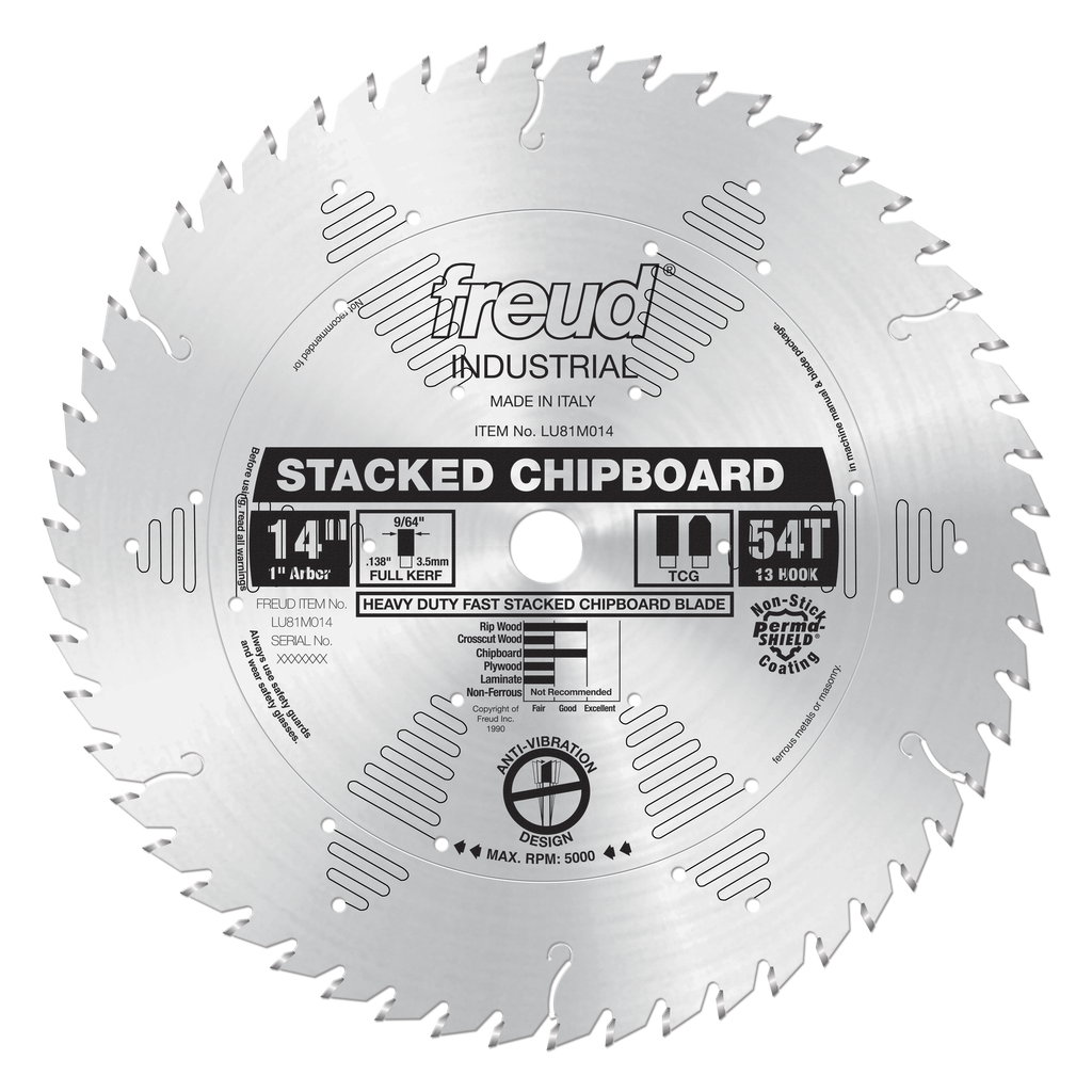 Freud Heavy Duty Stacked Chipboard Blade