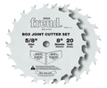 8" Box Joint Cutter Set