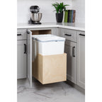 Hardware Resources Bottom Mount Pullout Waste Container System