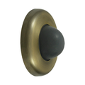 Deltana Wall Mount Conve Flush Bumper 2-1/2" Diameter, Antique Brass