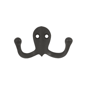 Deltana Double Hook, Oil Rubbed Bronze