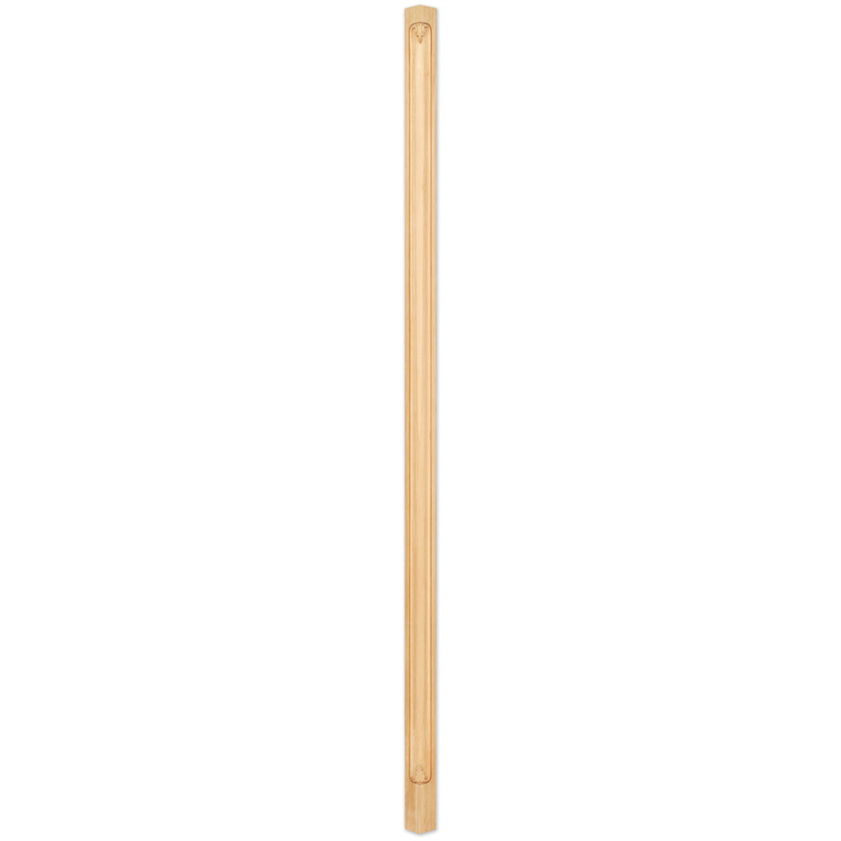 Hardware Resources Acanthus Corner Post Hard Maple 96" Length