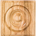 Hardware Resources Traditional Rosette Rubberwood 5-1/2" Length