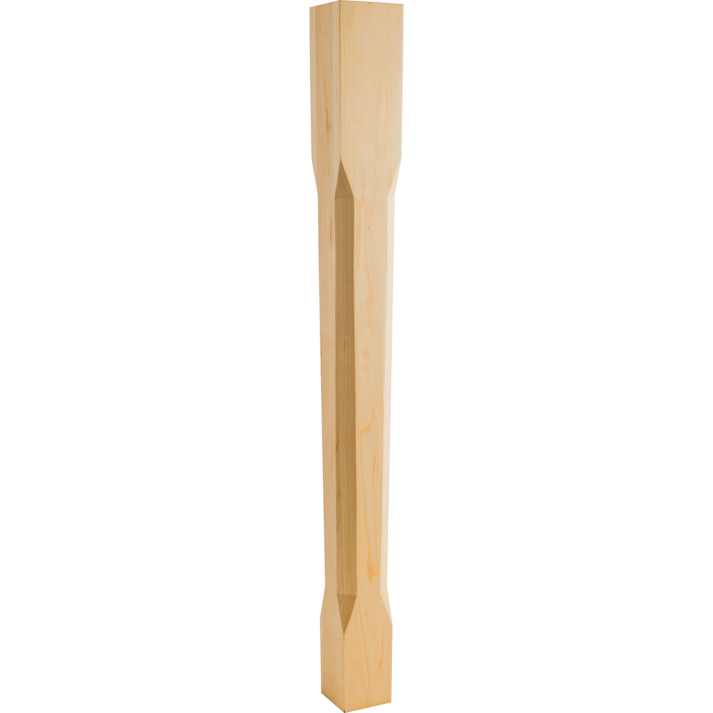 Hardware Resources 3-1/2" Square X 35-1/2" Tapered Chamfered Post