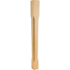 Hardware Resources 3-1/2" Square X 35-1/2" Tapered Chamfered Post