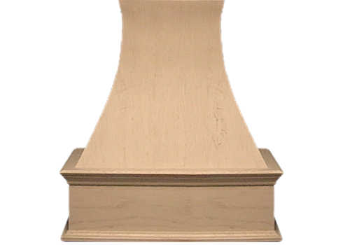 VMI Decorative Curve Island Hood 42" Width Maple