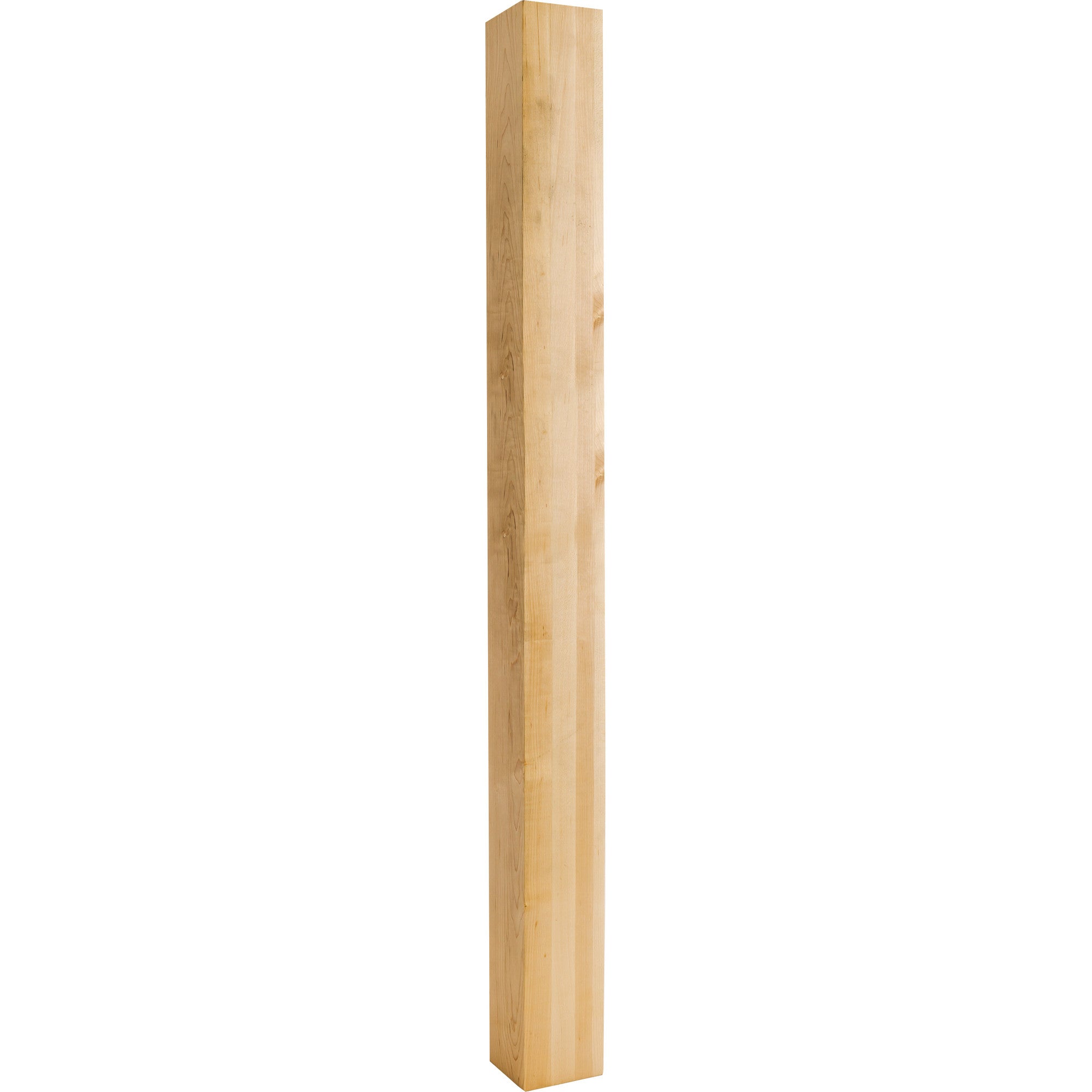 Hardware Resources Square Wood Post Oak 42" Length 3-1/2" Width