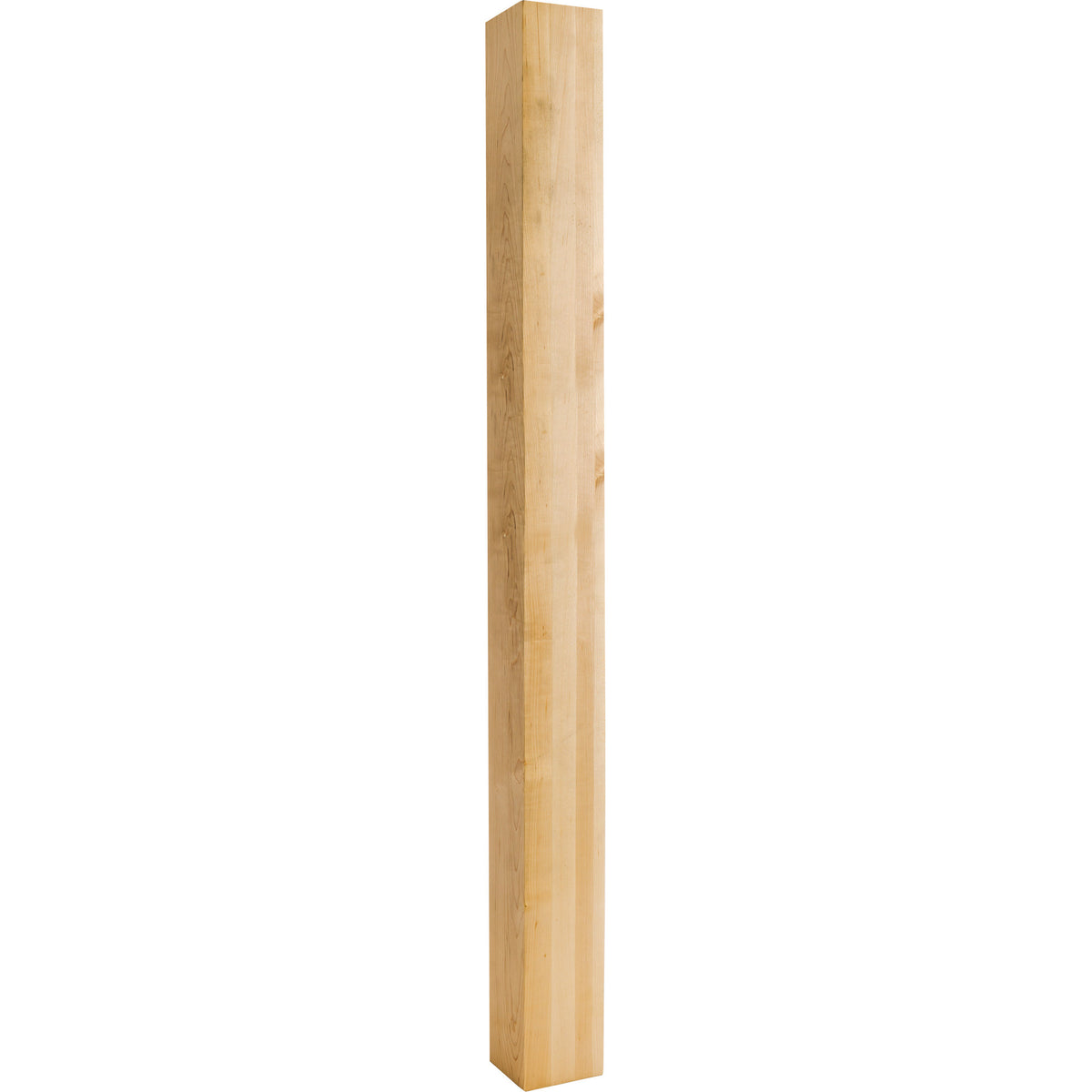 Hardware Resources Square Wood Post Alder 42 in. length 3-1/2 in. width