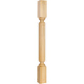 Hardware Resources Reed Post Hard Maple 3" W x 3" D x 35-1/2" H Size
