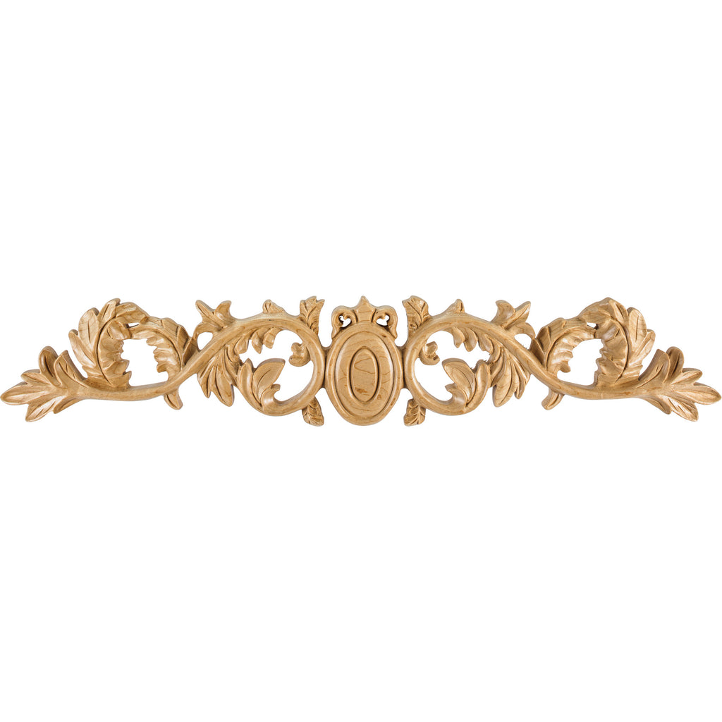 Hand Carved Acanthus Egg Onlay