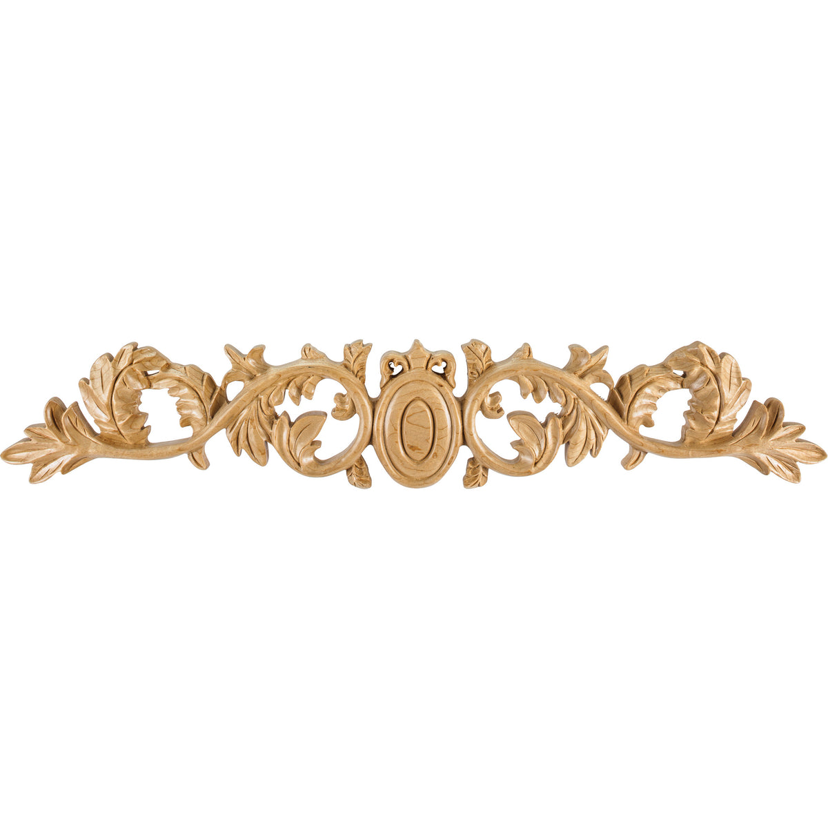 Hand Carved Acanthus Egg Onlay