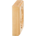Hardware Resources Fleur-de-lis Rosette Maple 3-1/2" Length