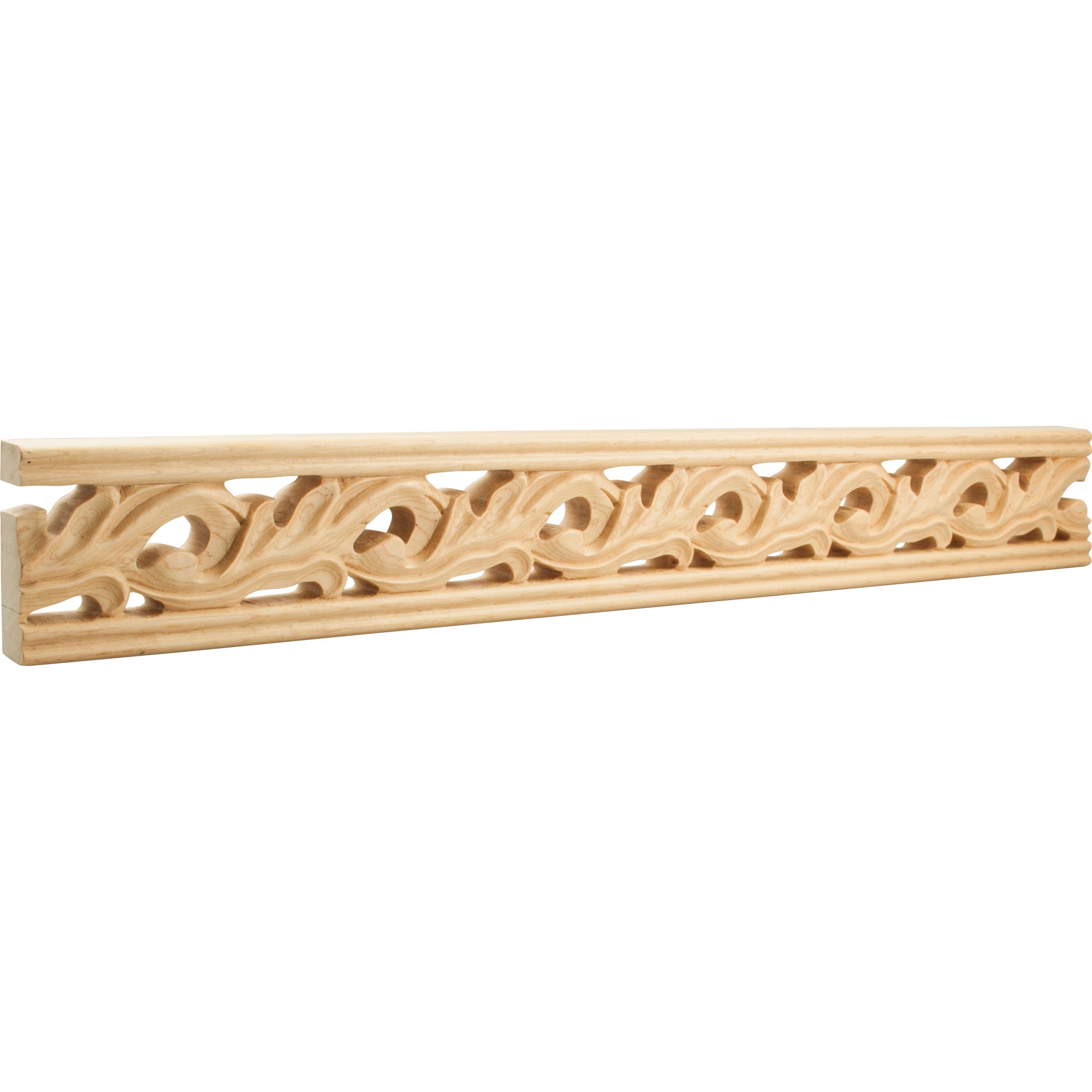 Hardware Resources Acanthus Leaf Hand Carved Moulding Maple 3-1/8" Hight