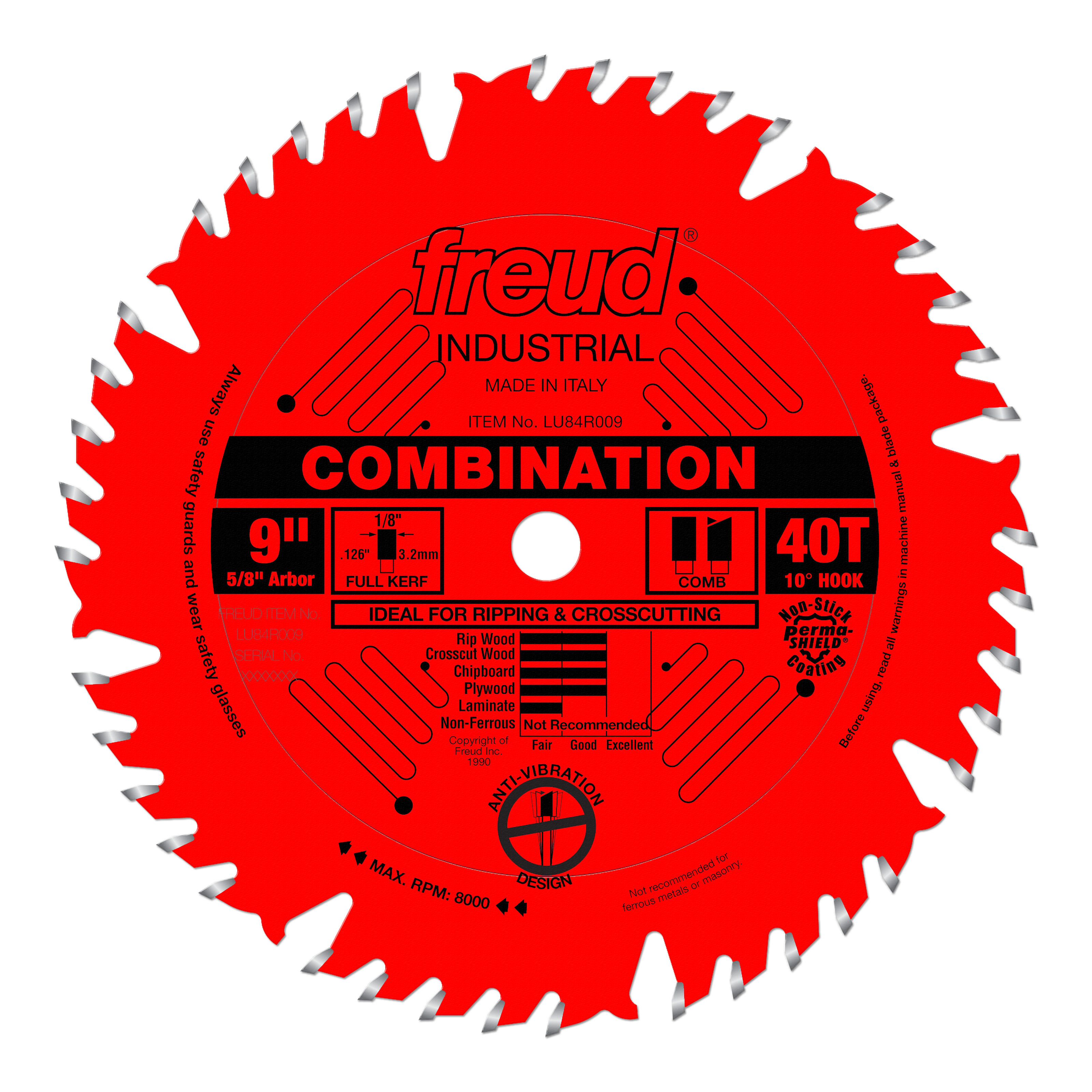 Freud Combination Blade