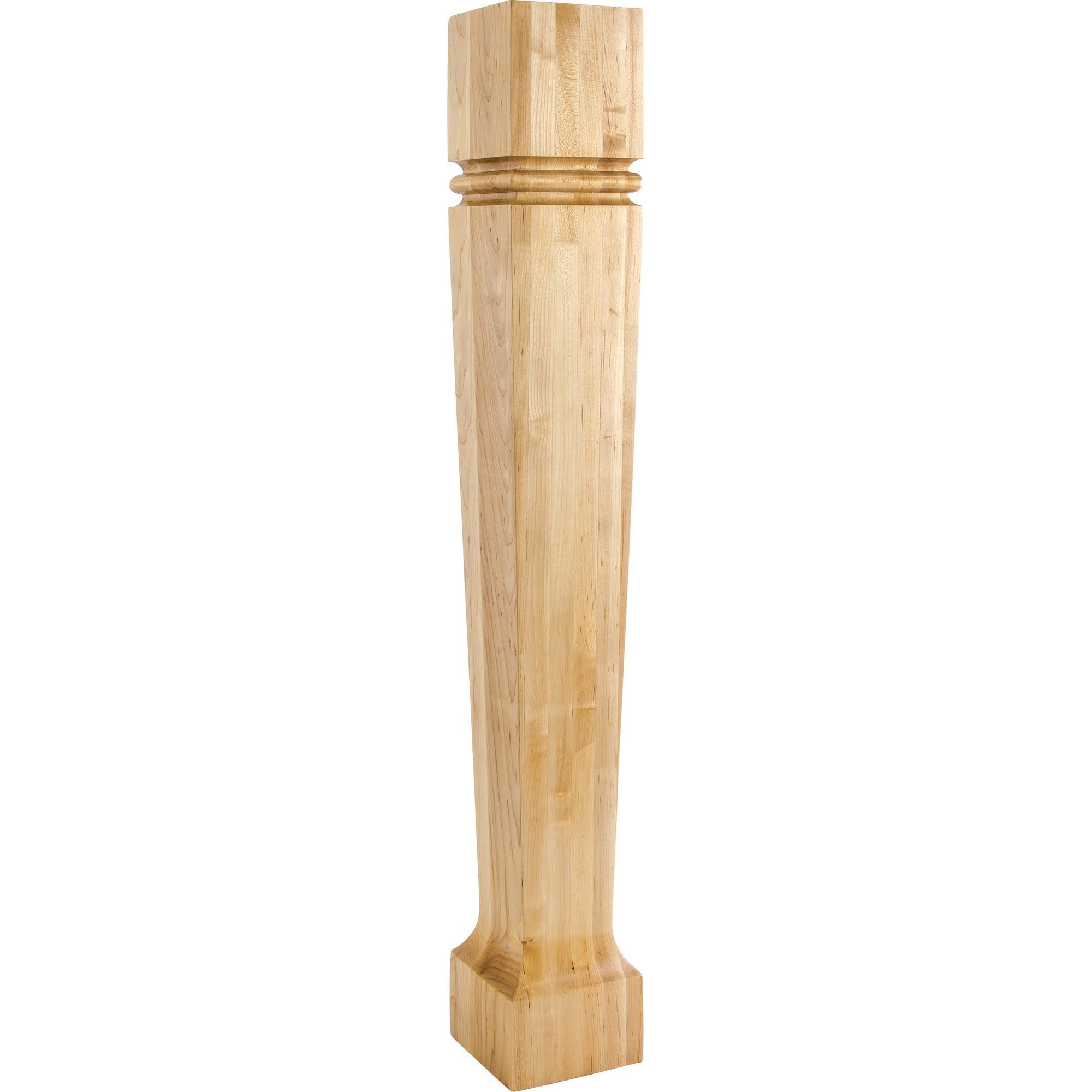Hardware Resources Bullnose Tapered Post Cherry 35-1/2" Length 5" Width