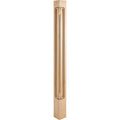 Hardware Resources Acanthus Corner Post Cherry 35-1/2" Length