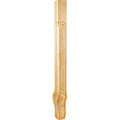 Hardware Resources Queen Anne Corner Leg Cherry 35-1/4" Length
