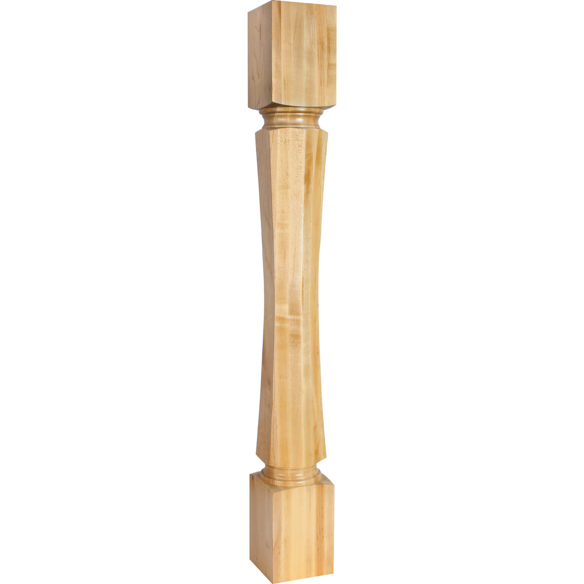 Hardware Resources Hexagonal Post Alder 42" Length 5" Width