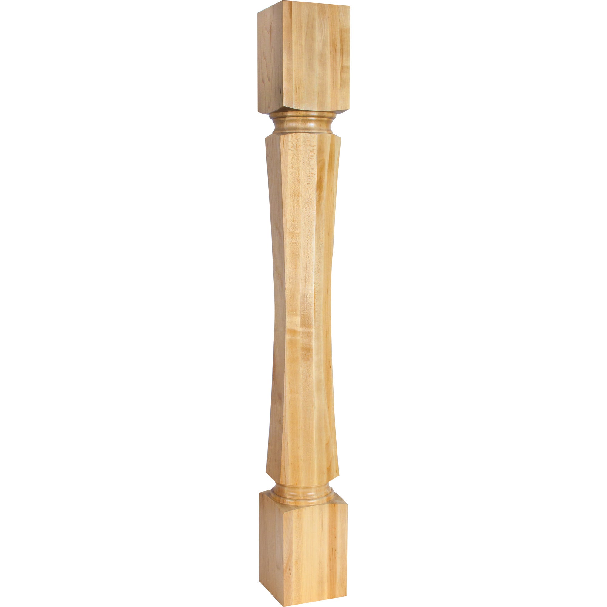 Hardware Resources Hexagonal Post Alder 42" Length 5" Width