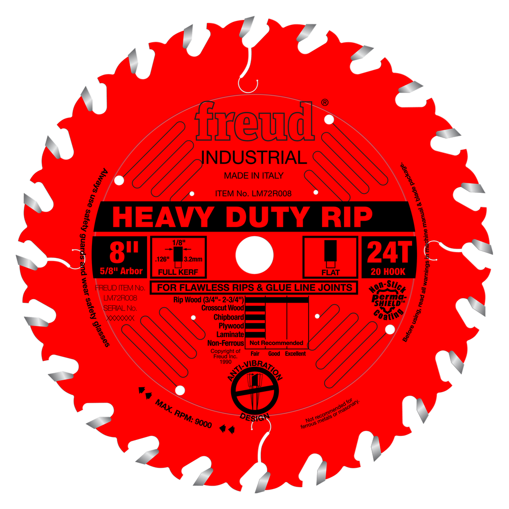 Freud Heavy Duty Rip Blade