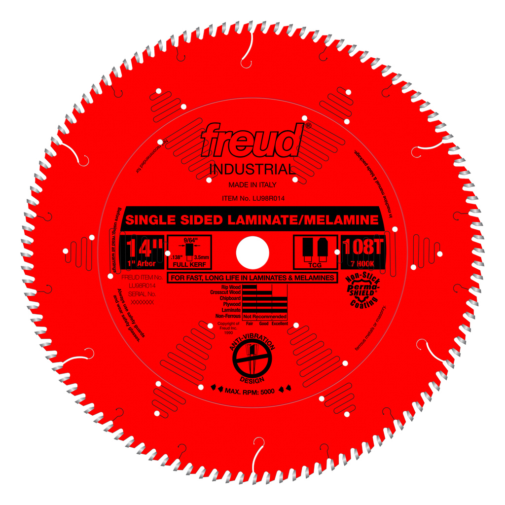 Freud Single Sided Laminate/Melamine Blade