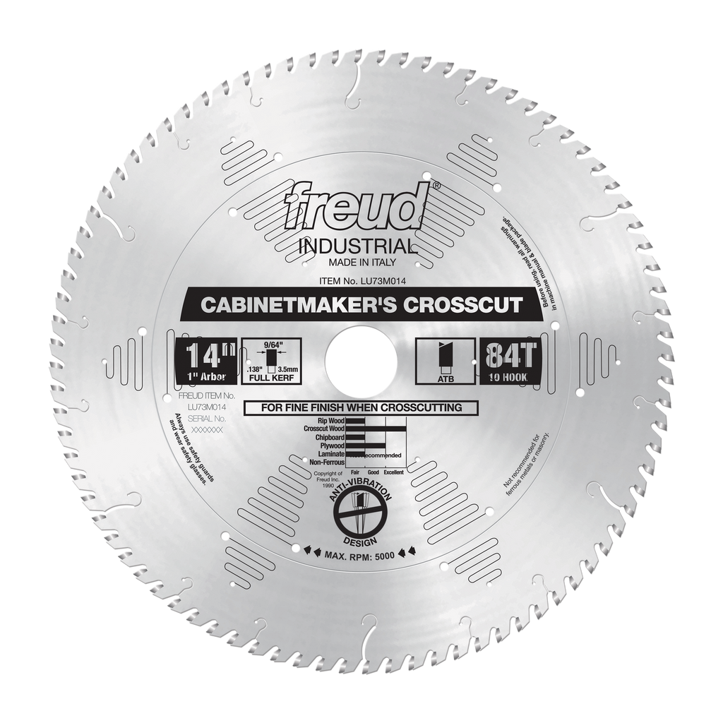 Freud Cabinetmaker's Crosscut Blades