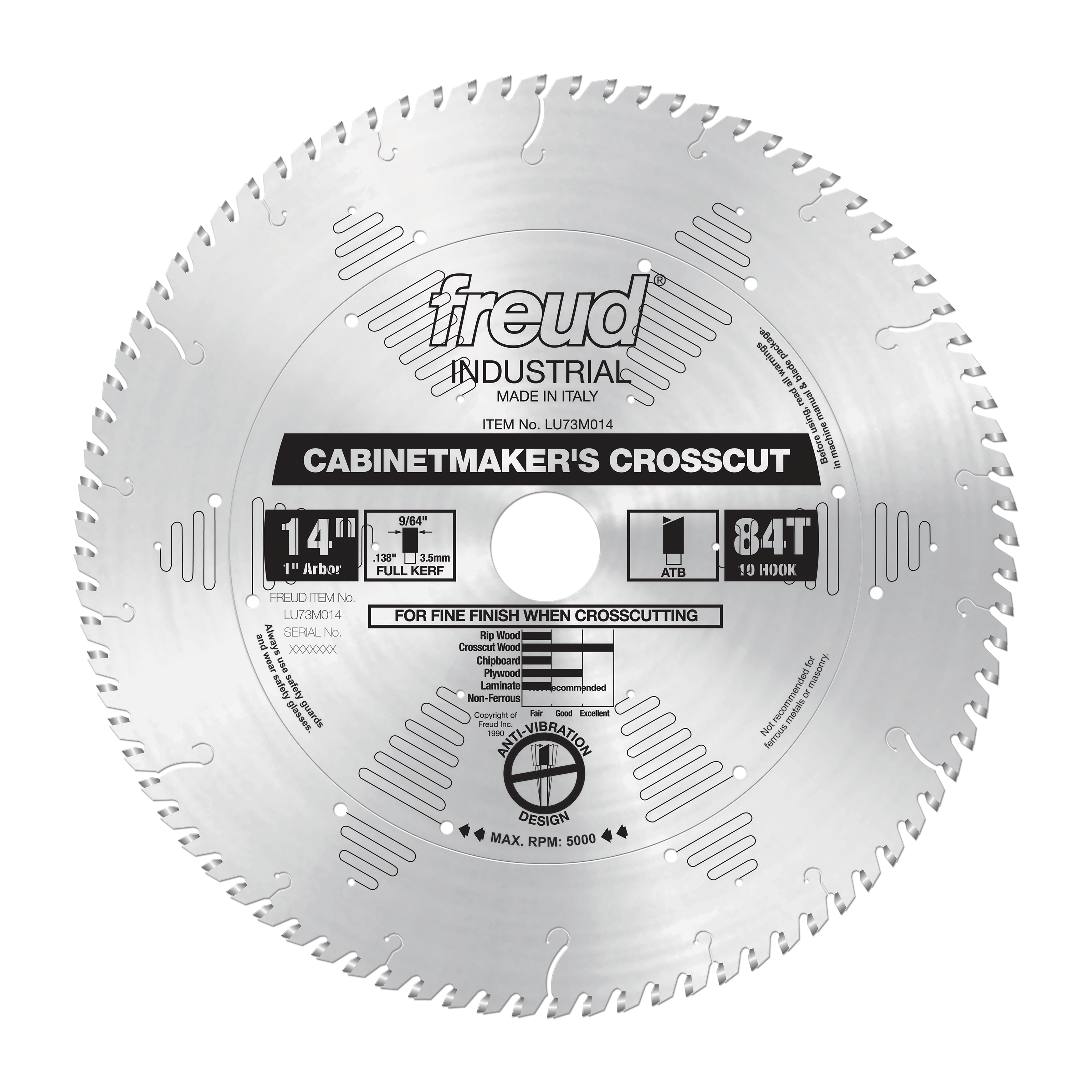 Freud Cabinetmaker's Crosscut Blades