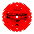 Freud Thin Kerf Ultimate High Production Cut-Off Saw Blade 8" Diameter Red