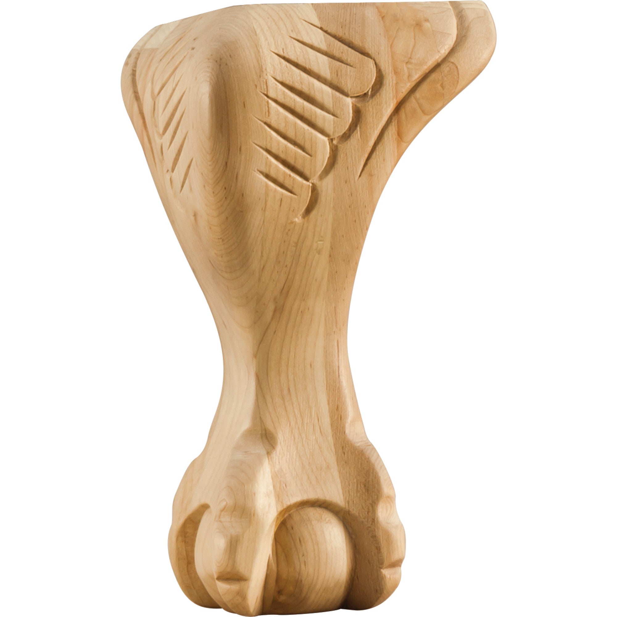 Hardware Resources Ball & Claw Leg Maple 8" Length