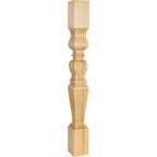 Hardware Resources Fluted Square Acanthus Post