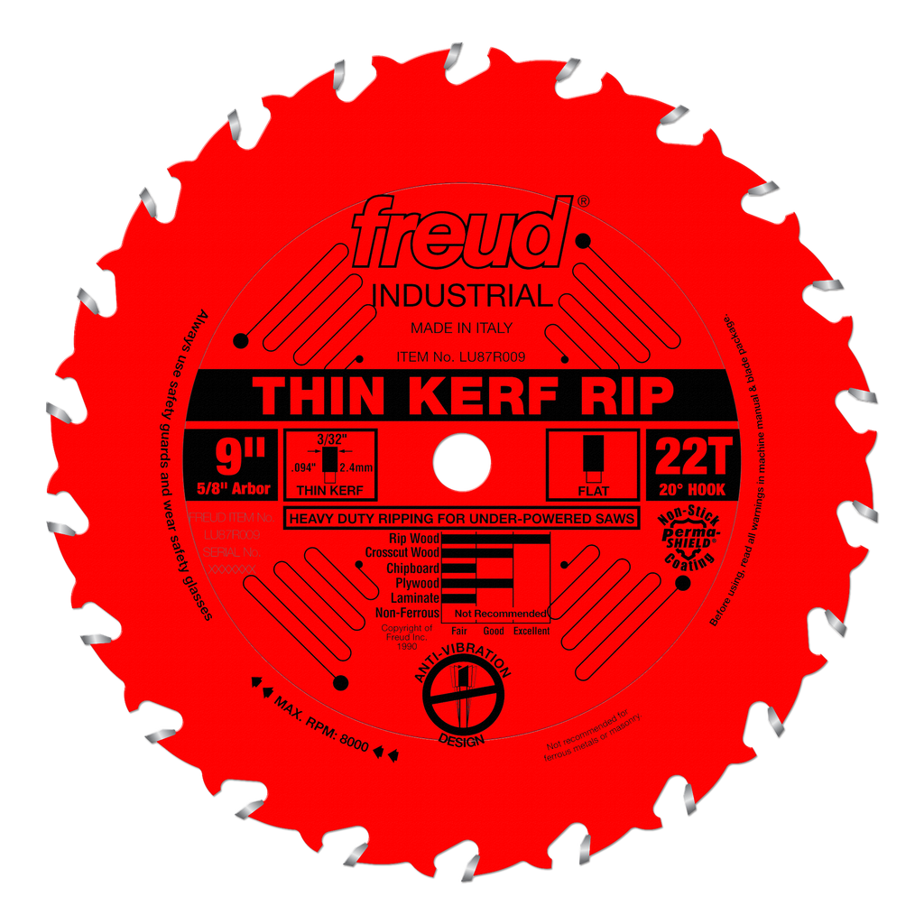 Freud Thin Kerf Ripping Blade