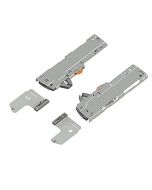 Tip-On BLUMOTION Unit and Trigger, Left and Right L1 Unit For 44-88 lbs, 15-21" Drawer Length