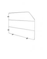 Tray Divider, Chrome Wire, 12\"